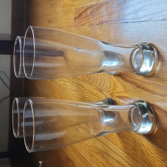 The Cellar by Macy's 4 large Pilsners glasses, never used. - Picture 5 of 5